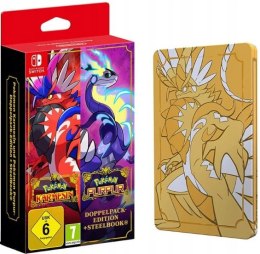 POKEMON SCARLET & VIOLET DUAL PACK STEELBOOK EDITION [NINTENDO SWITCH] NOWA