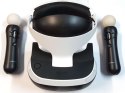 GOGLE SONY PLAYSTATION VR + KAMERA V2 + 2x MOVE