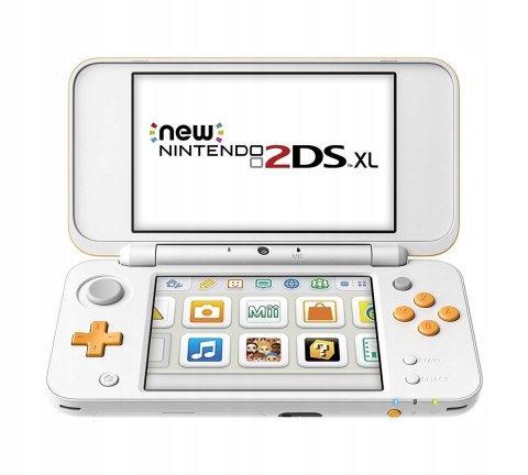 KONSOLA NEW NINTENDO 2DS XL POMARAŃCZOWO-BIAŁA + ŁAD + ETUI KONSOLA NEW NINTENDO 2DS XL POMARAŃCZOWO-BIAŁA + ŁAD + ETUI
