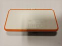 KONSOLA NEW NINTENDO 2DS XL POMARAŃCZOWO-BIAŁA + ŁAD + ETUI