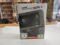 KONSOLA NEW NINTENDO 3DS XL CZARNA - GÓRNY EKRAN IPS + ŁADOWARKA + PUDEŁKO