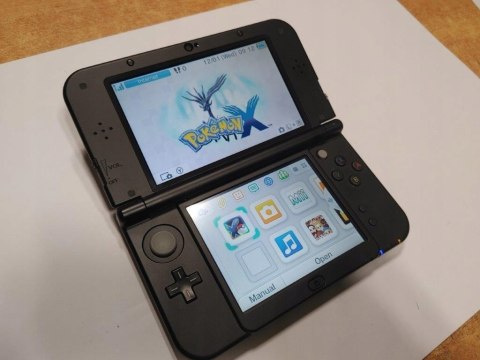 KONSOLA NEW NINTENDO 3DS XL SOLGALEO & LUNALA IPS + ETUI + ŁAD + POKEMON X KONSOLA NEW NINTENDO 3DS XL SOLGALEO & LUNALA IPS + ETUI + ŁAD + POKEMON X