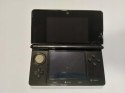 KONSOLA NINTENDO 3DS CZARNA + ŁADOWARKA + RYSIK + KARTA PAMIĘCI + ŁAD