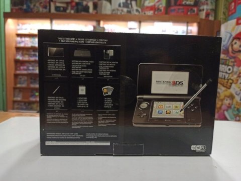 KONSOLA NINTENDO 3DS CZARNA + PUDEŁKO + DOCK + ŁAD + INSTRUKCJE + 22 GRY !! KONSOLA NINTENDO 3DS CZARNA + PUDEŁKO + DOCK + ŁAD + INSTRUKCJE + 22 GRY !!