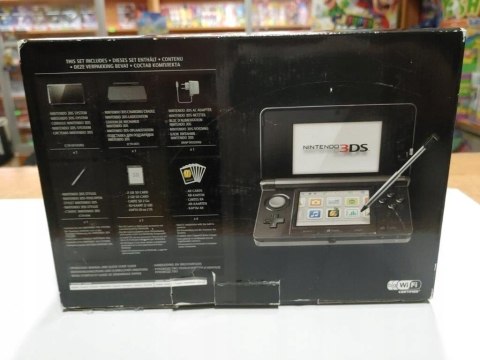 KONSOLA NINTENDO 3DS CZARNA + RYSIK + ŁAD + DOCK + PUD SOFT 2.2.0 KONSOLA NINTENDO 3DS CZARNA + RYSIK + ŁAD + DOCK + PUD SOFT 2.2.0