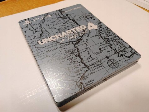 UNCHARTED 4 KRES ZŁODZIEJA W STEELBOOKU [PS4]
