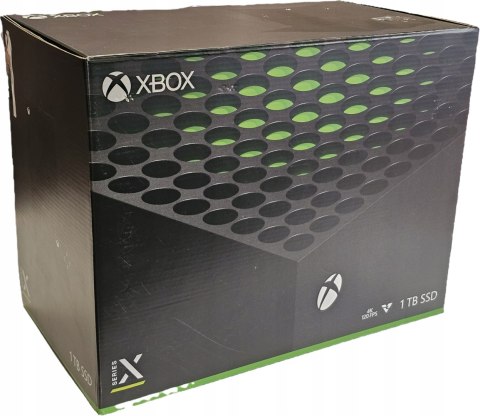 ZADBANA KONSOLA XBOX SERIES X 1TB Z NAPĘDEM + PAD + PUDEŁKO ZADBANA KONSOLA XBOX SERIES X 1TB Z NAPĘDEM + PAD + PUDEŁKO